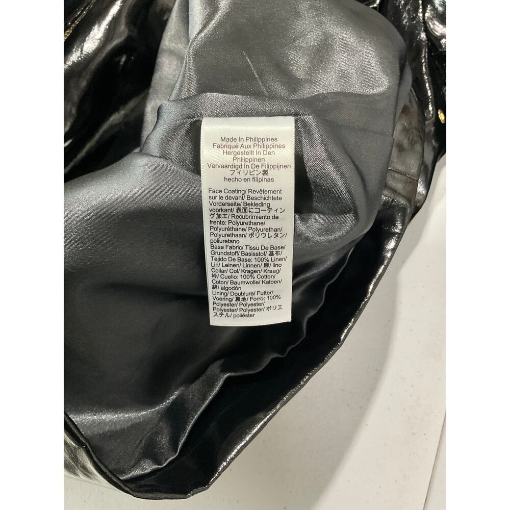 J.Crew Laminated Black Barn Size XXS Jacket NWT - Picture 5 of 5